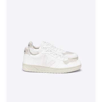 Veja V-10 CWL Topanky Damske White/Beige | SK 573SGL